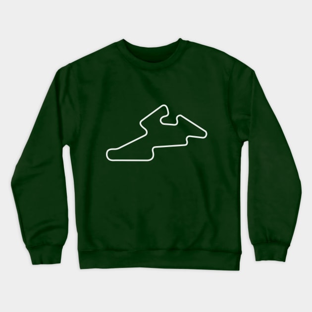 Brno Circuit [outline] Crewneck Sweatshirt by sednoid